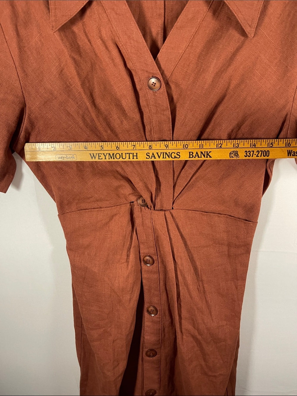 Nanushka Taiga Shirt Dress Size M - Picture 8 of 9